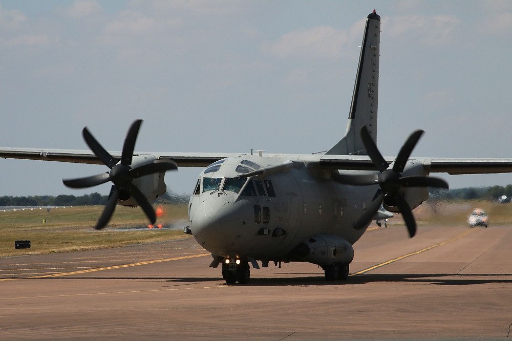 Ocena letala C-27J Spartan, za gašenje gozdnih požarov 