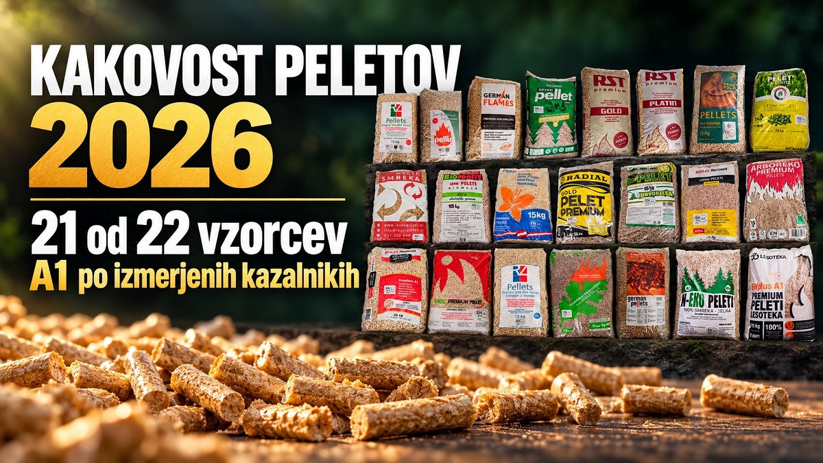 Kakovost peletov 2026: dobri rezultati, a pri nakupu šteje več kot cena